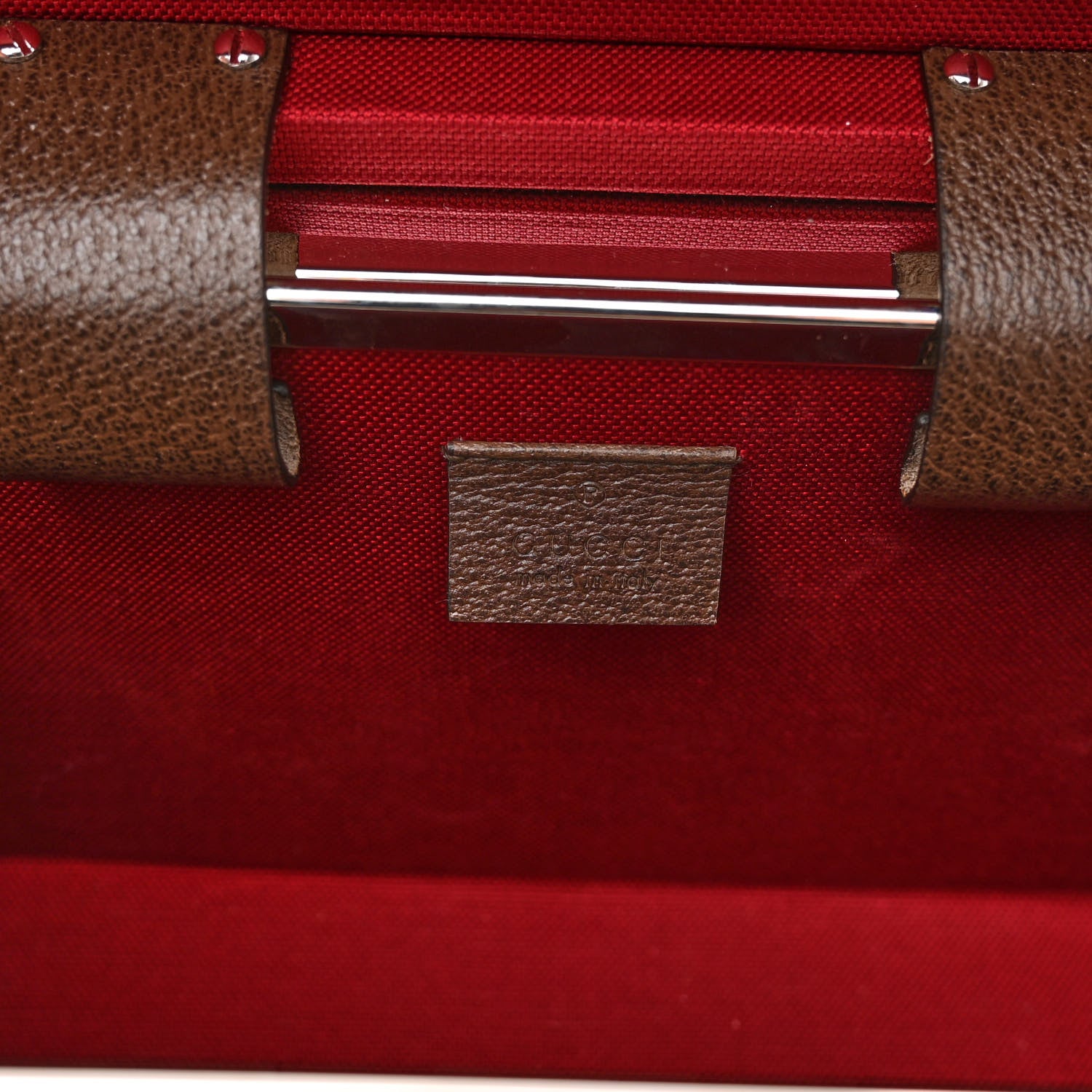 Gucci GG Supreme Monogram Globe-Trotter Beauty Case Brown 7 of 12
