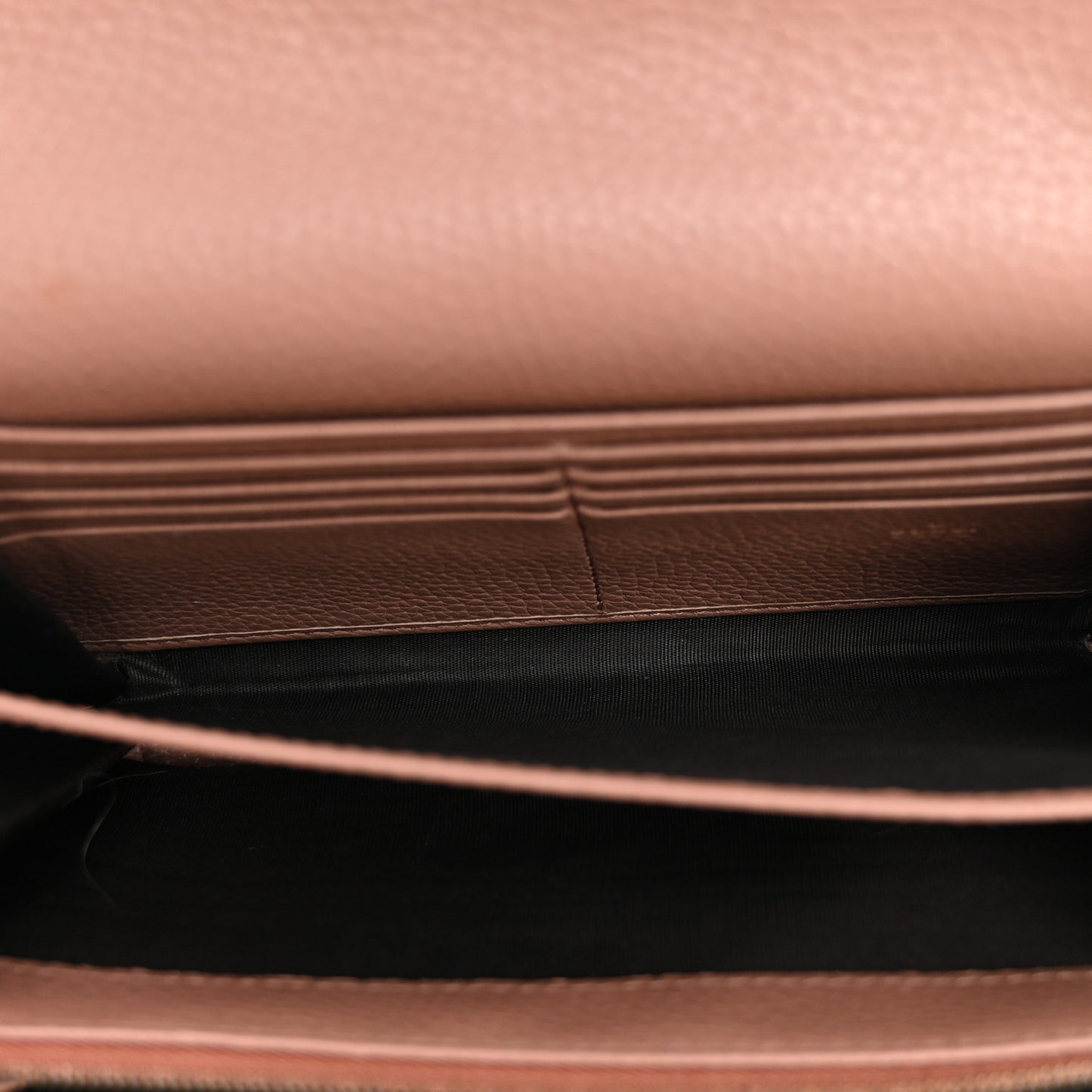 Cellarius Calfskin GG Marmont Chain Wallet Rosy Phard