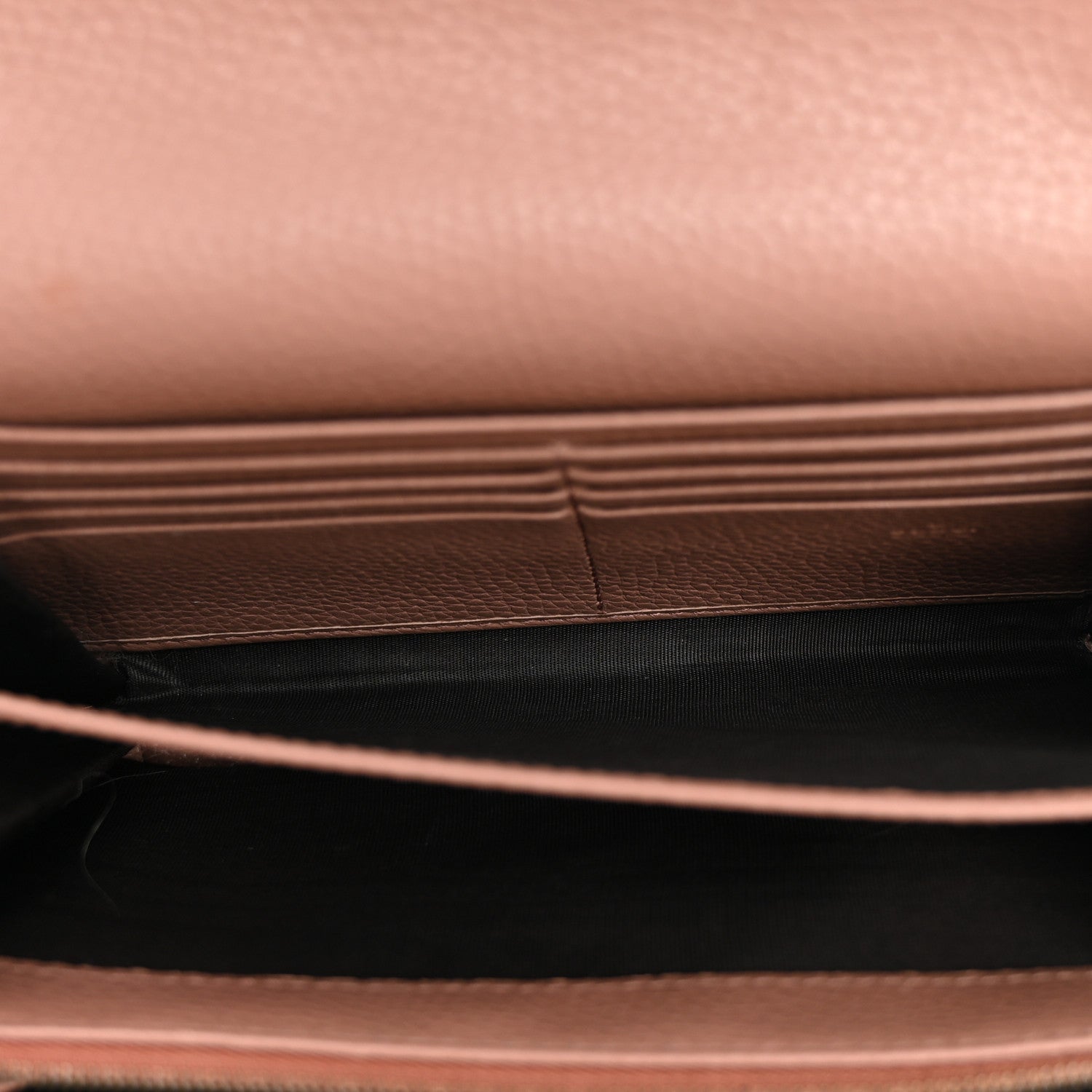 Gucci Cellarius Calfskin GG Marmont Chain Wallet Rosy Phard 4 of 12
