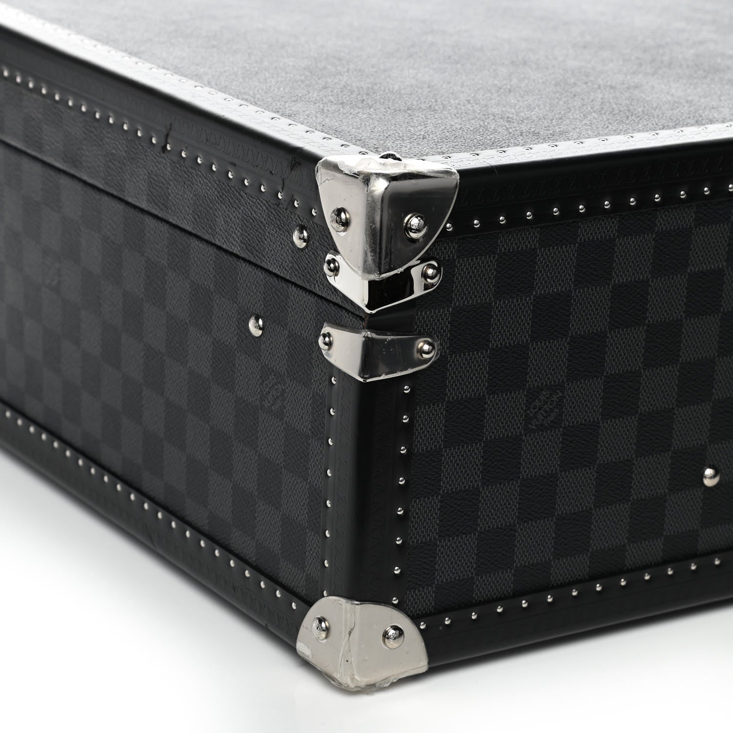Louis Vuitton Damier Graphite Bisten 65 Suitcase Hard Case Trunk 8 of 11