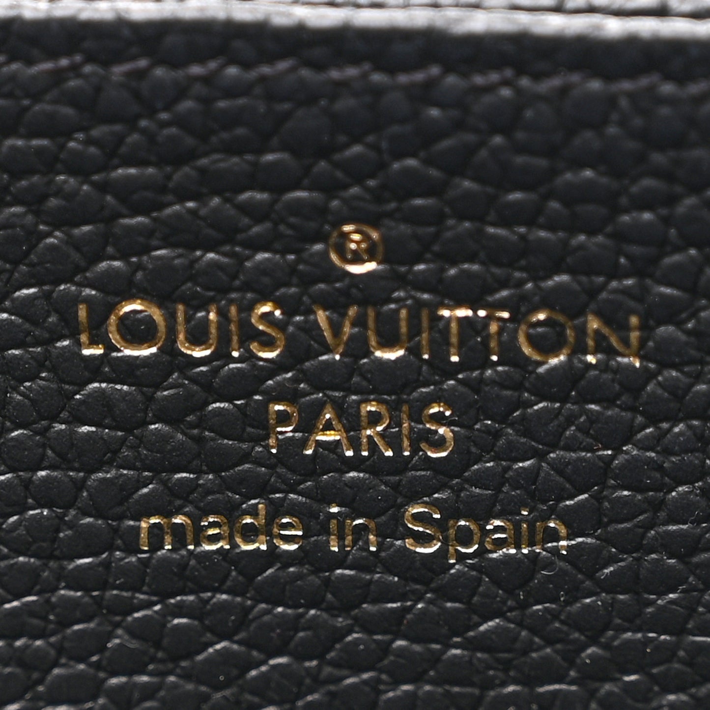 Empreinte Monogram Giant Zippy Wallet Black Beige