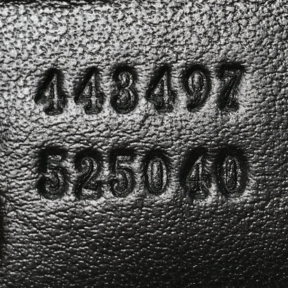 Gucci Calfskin Matelasse Small GG Marmont Shoulder Bag Black 7 of 9