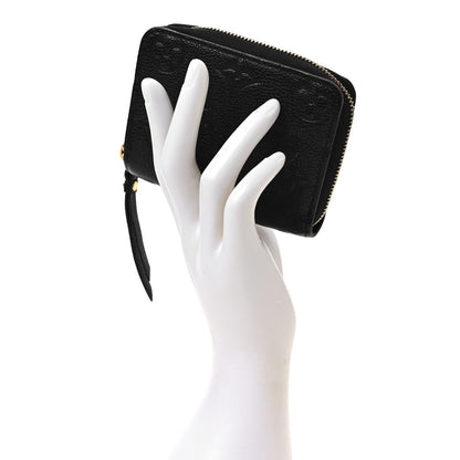 Louis Vuitton Empreinte Zippy Coin Purse Black 2 of 7
