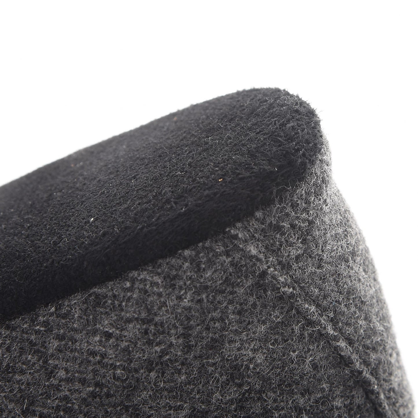 Felt Slippers Loafers 37 Anthracite