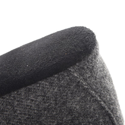 Prada Felt Slippers Loafers 37 Anthracite 11 of 12