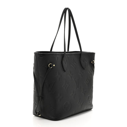 Louis Vuitton Empreinte Monogram Giant Neverfull MM Black 4 of 11