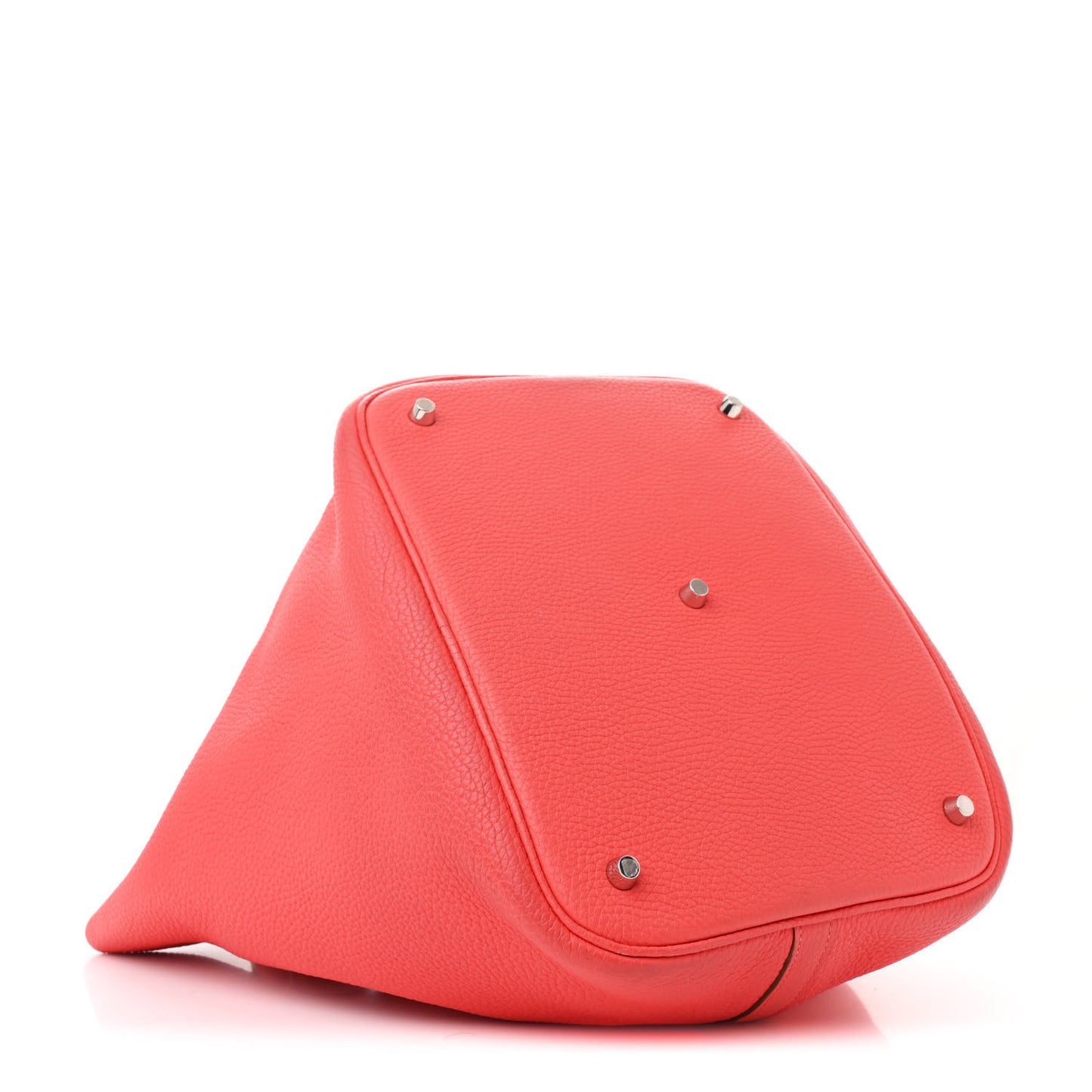 Taurillon Clemence Picotin Lock 26 GM Bougainvillea