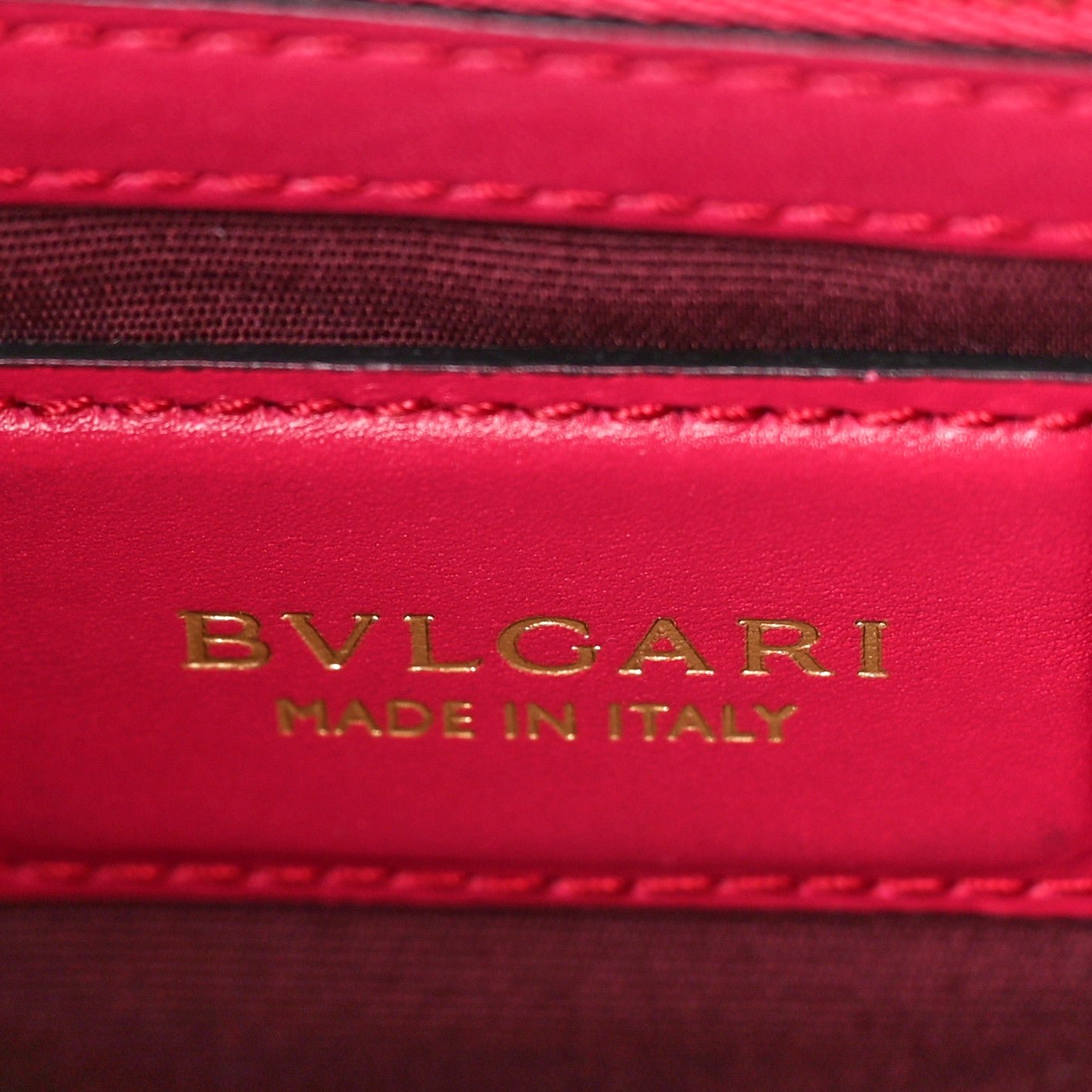 Bulgari Calfskin Serpenti Forever Crossbody Bag Pink 7 of 10