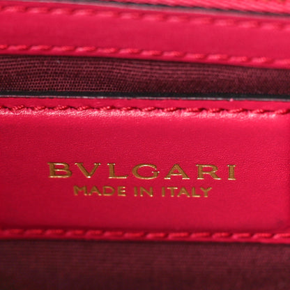 Bulgari Calfskin Serpenti Forever Crossbody Bag Pink 7 of 10