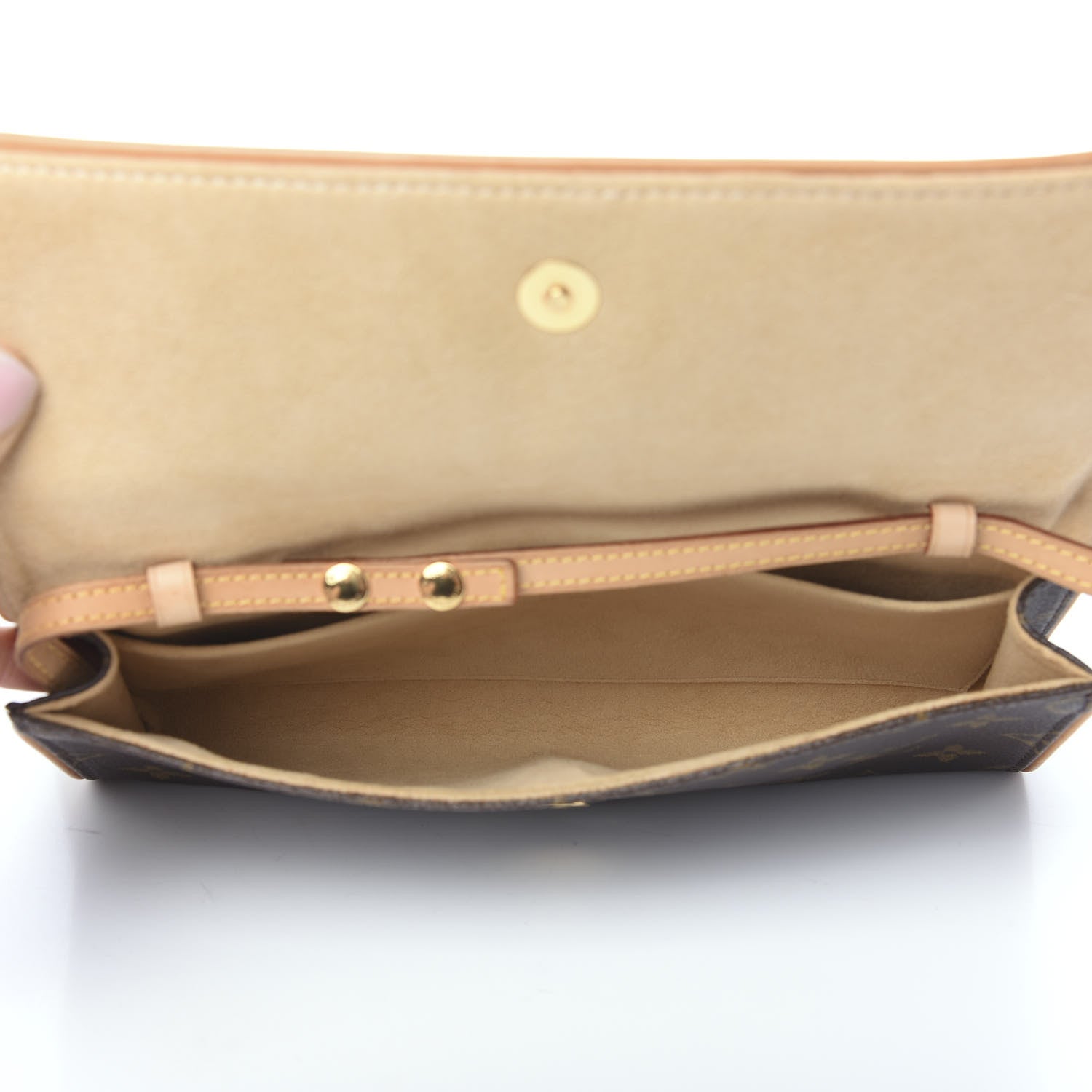 Louis Vuitton Monogram Pochette Twin GM 4 of 9