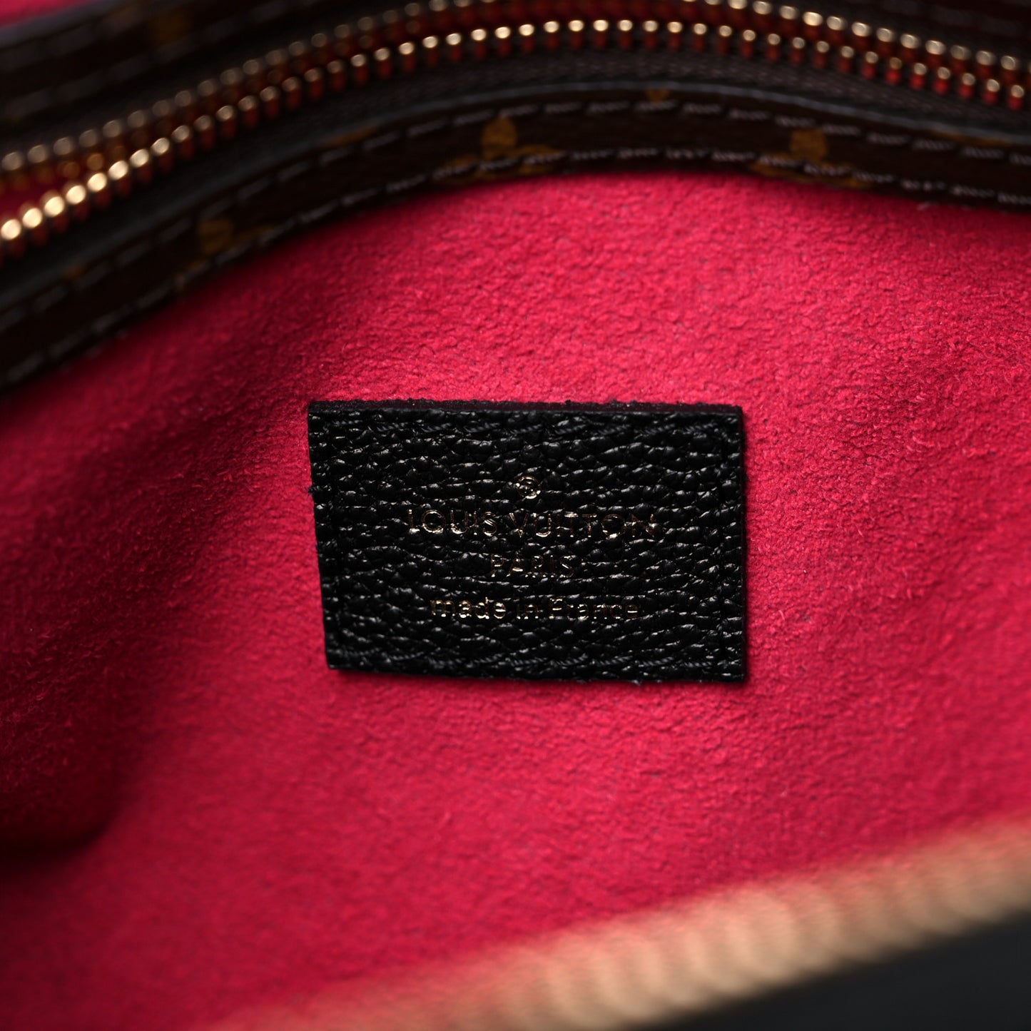 Calfskin Monogram Teddy Speedy Bandouliere 30 Black