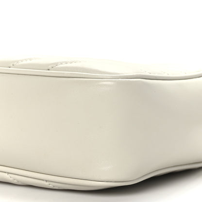 Saint Laurent Calfskin Matelasse Monogram Lou Camera Bag Blanc Vintage 9 of 9