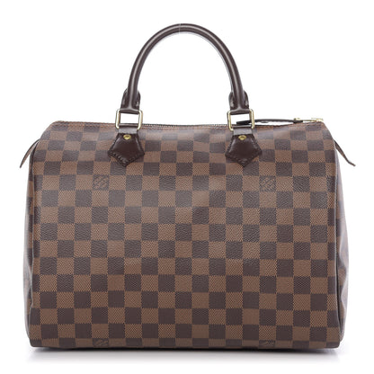 Louis Vuitton Damier Ebene Speedy 30 1 of 9