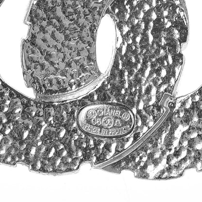 Chanel Baguette Crystal CC Necklace Silver 6 of 6
