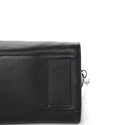Saint Laurent Grained Calfskin Medium Souple Sac De Jour Duffle Black 9 of 9