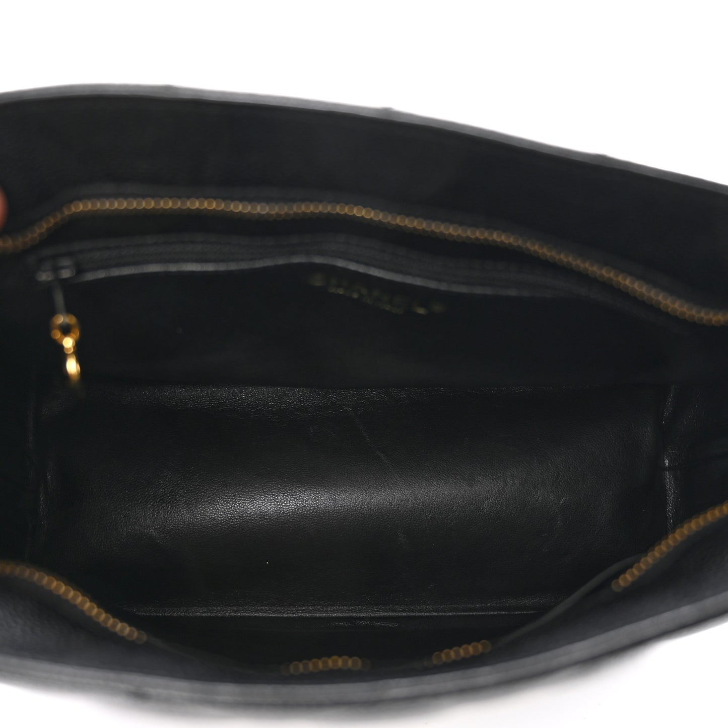 Caviar Quilted Medallion Tote Black