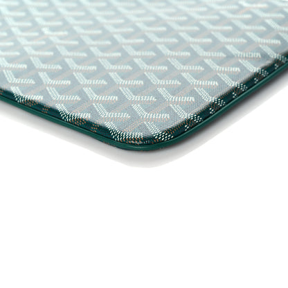 Goyard Goyardine Senat Pochette MM Green 9 of 10