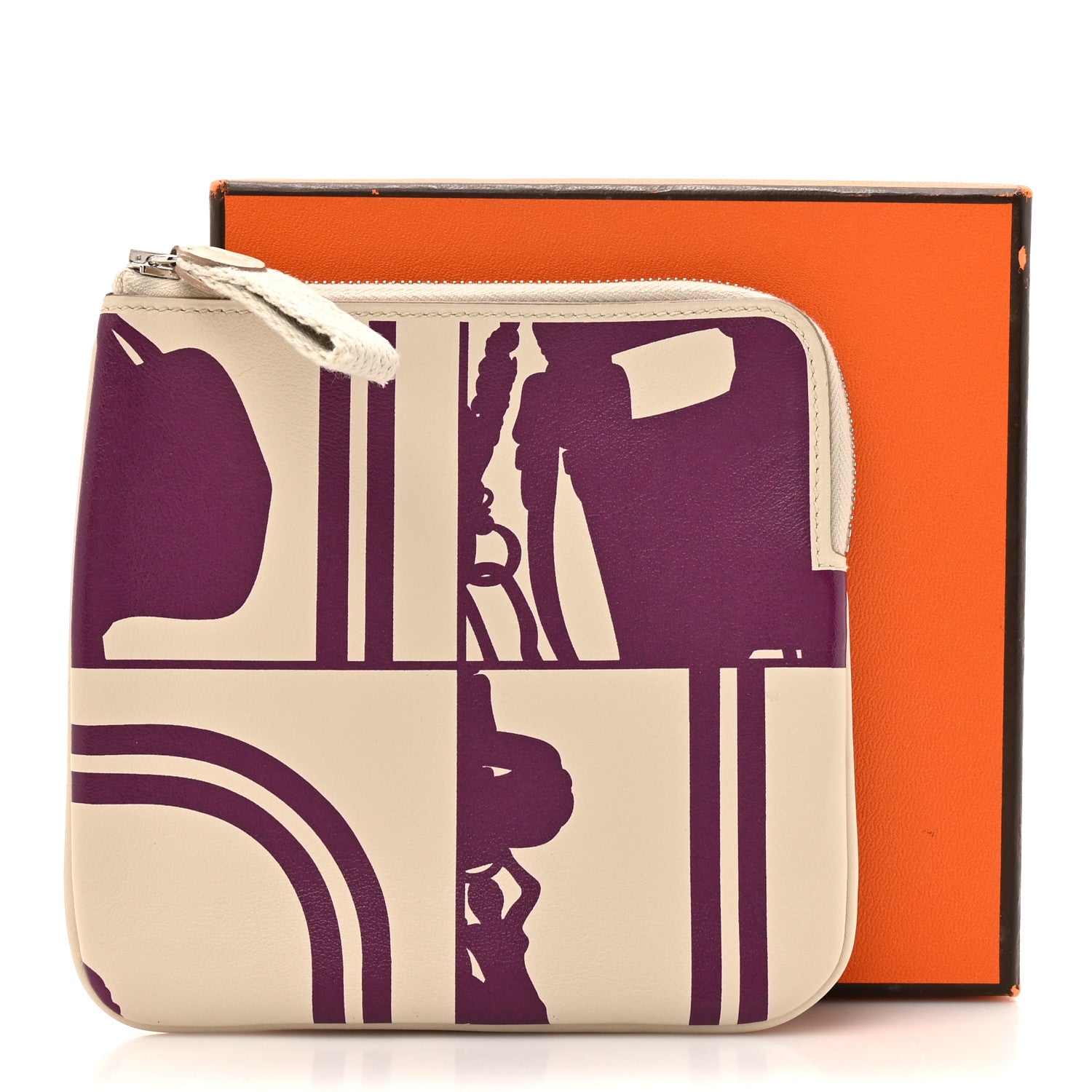 Hermes Swift Brides de Gala en Desordre Tattoo Carre Pocket Pouch