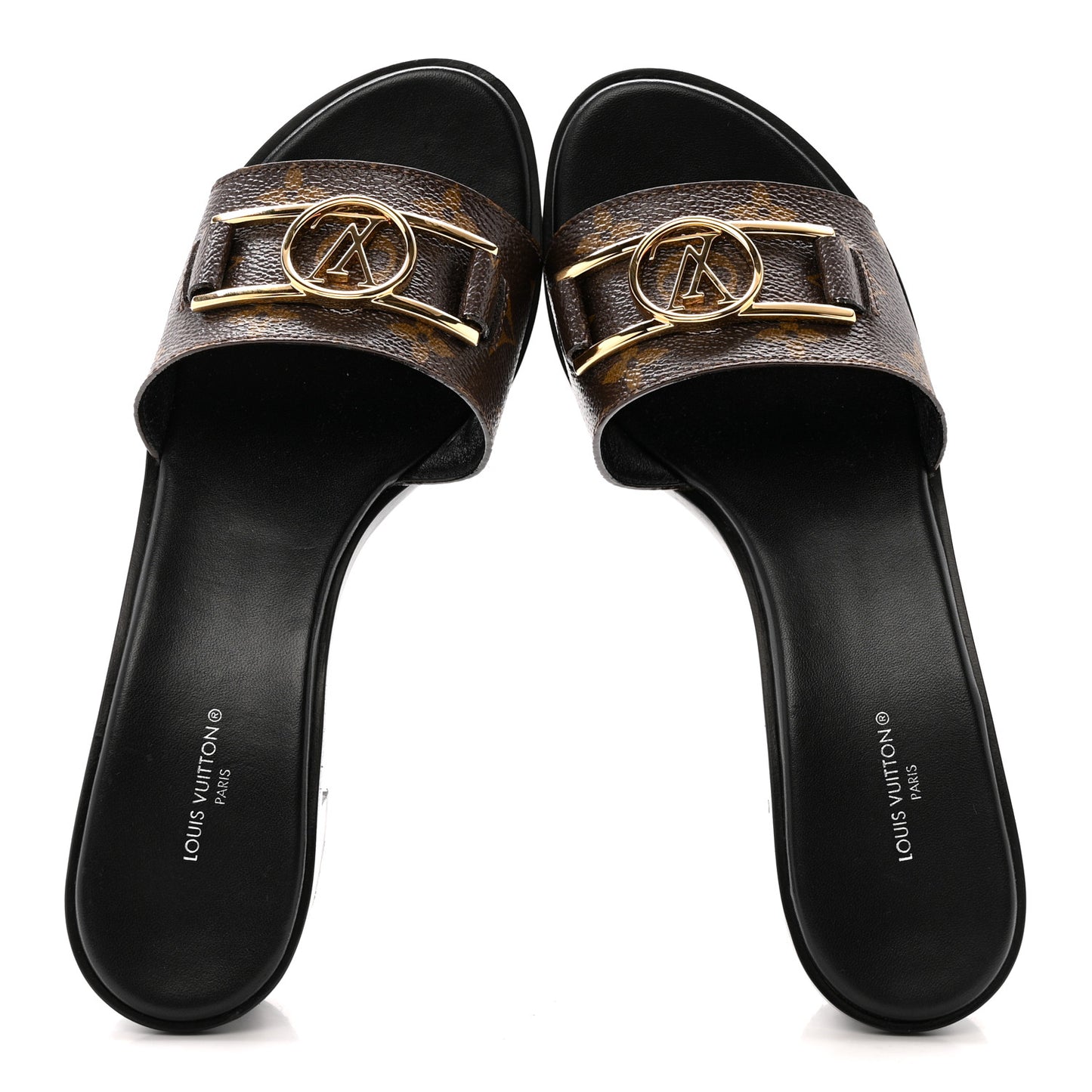 Monogram Lock It Mules 39