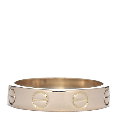 Cartier 18K Yellow Gold 3.5mm LOVE Ring 46 3.75 3 of 4