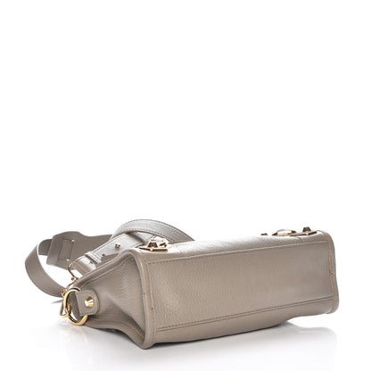 Balenciaga Chevre Gold Metallic Edge Hardware Mini City Gris Taupe 5 of 8