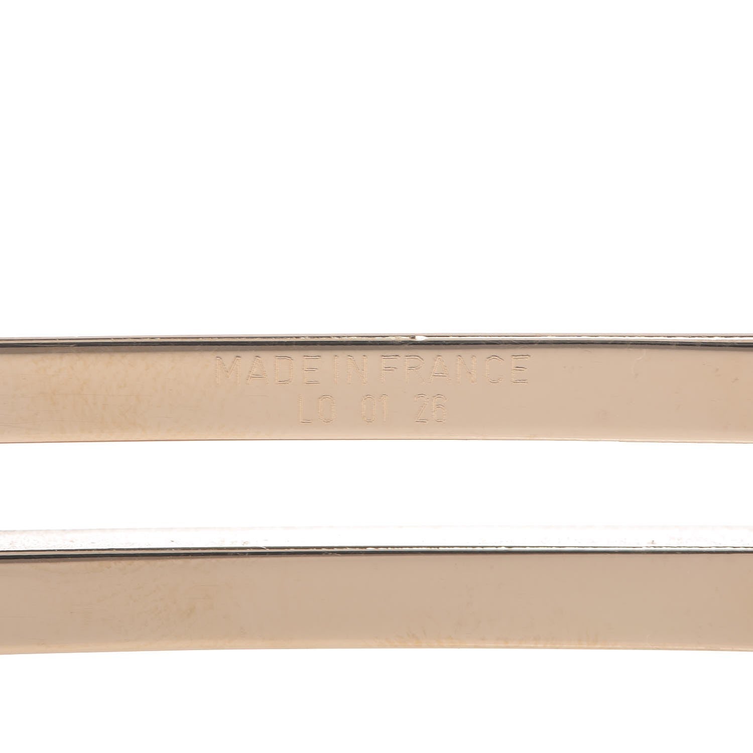 Hermes Brushed Polished Au Carre 32mm Double H Belt Buckle Gold 7 of 7