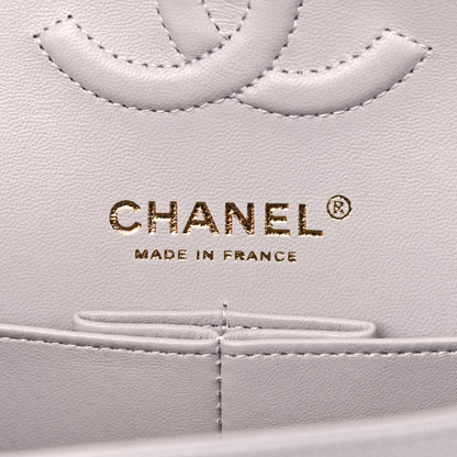 Chanel Caviar Quilted Small Double Flap Grey 6 of 10