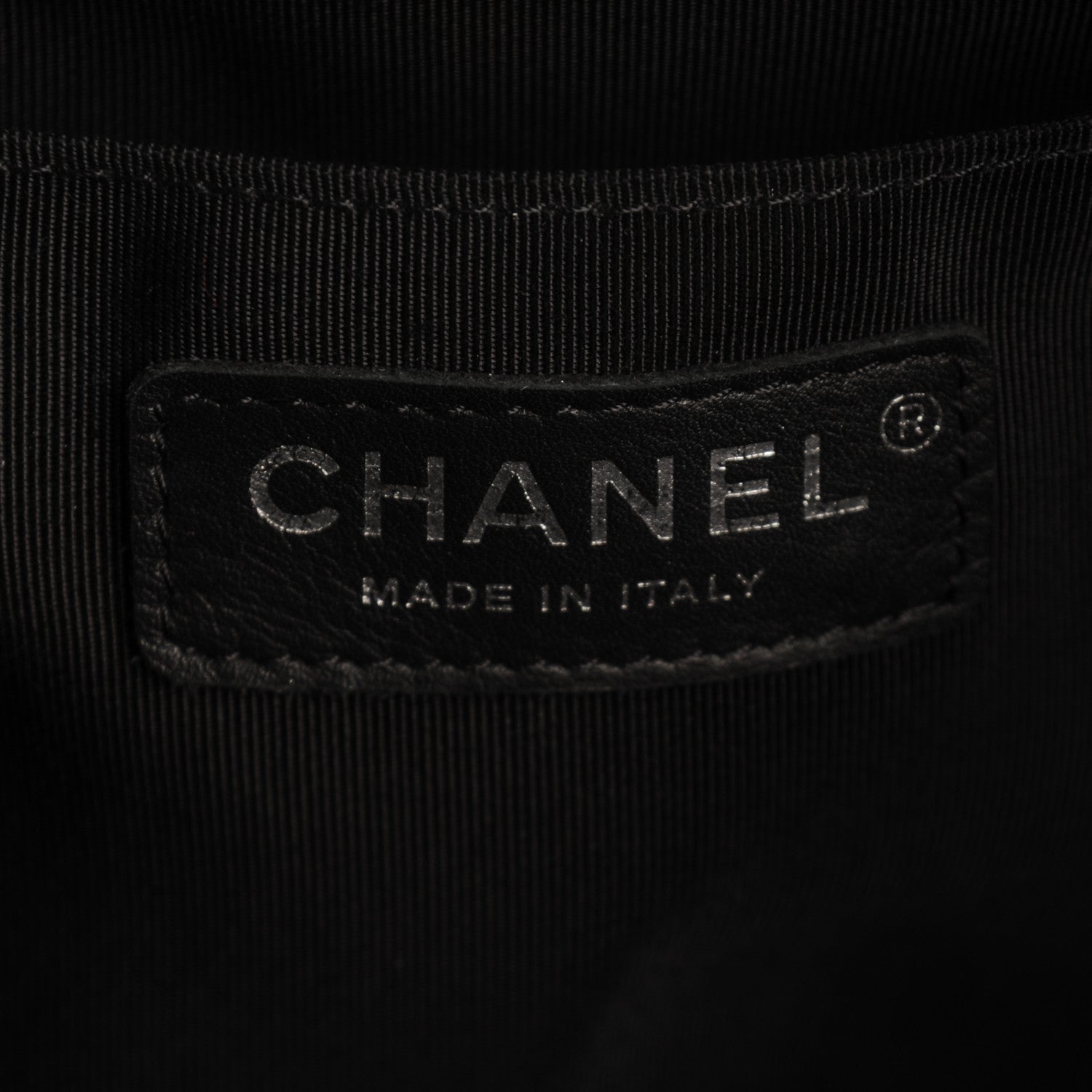 Chanel Lambskin Chevron Small Urban Spirit Drawstring Bag Black 6 of 7