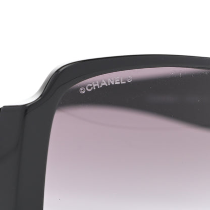 Chanel Acetate Shield Sunglasses 5449-A Black 5 of 7