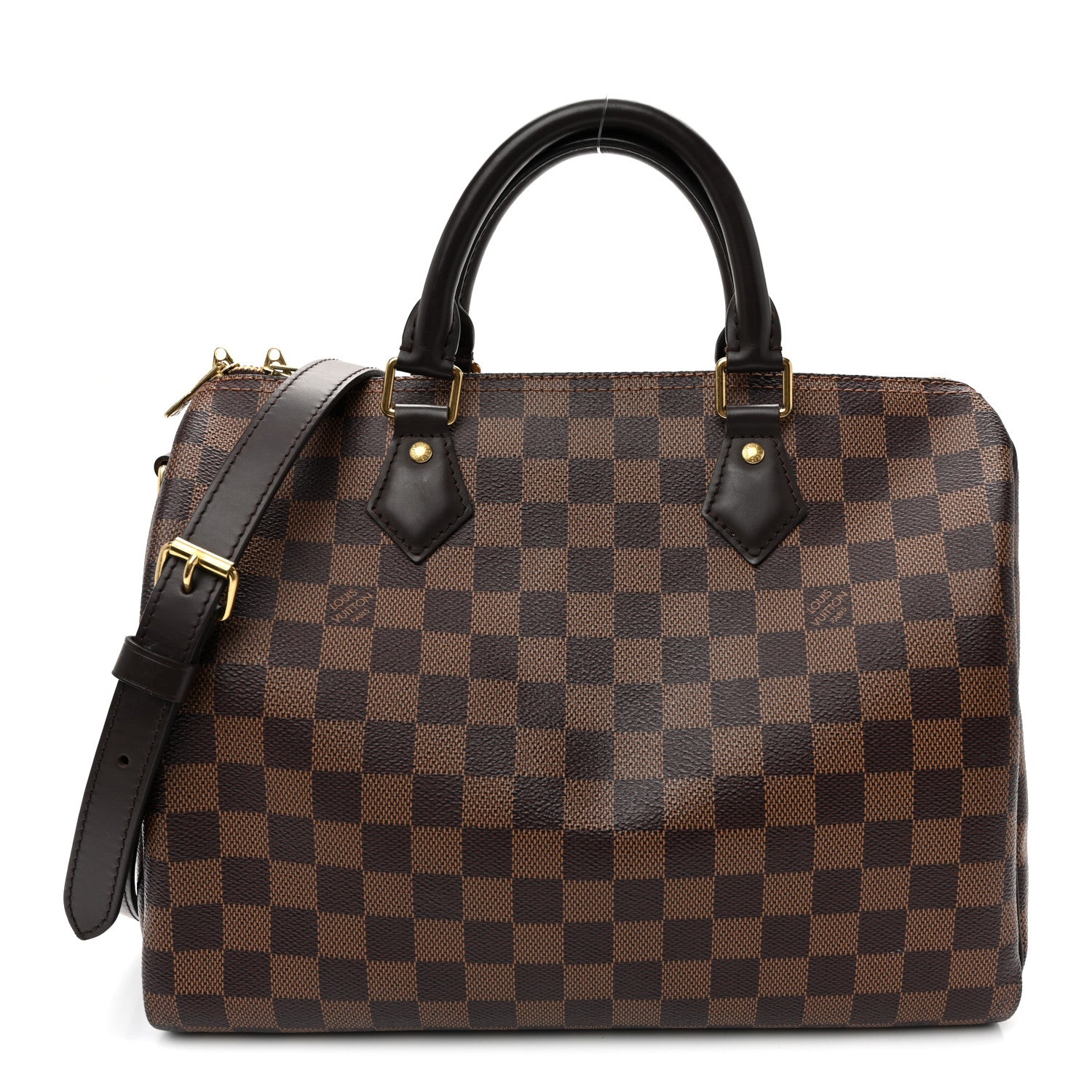Louis Vuitton Damier Ebene Speedy Bandouliere 30 1 of 10
