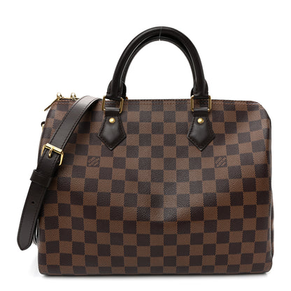 Louis Vuitton Damier Ebene Speedy Bandouliere 30 1 of 10