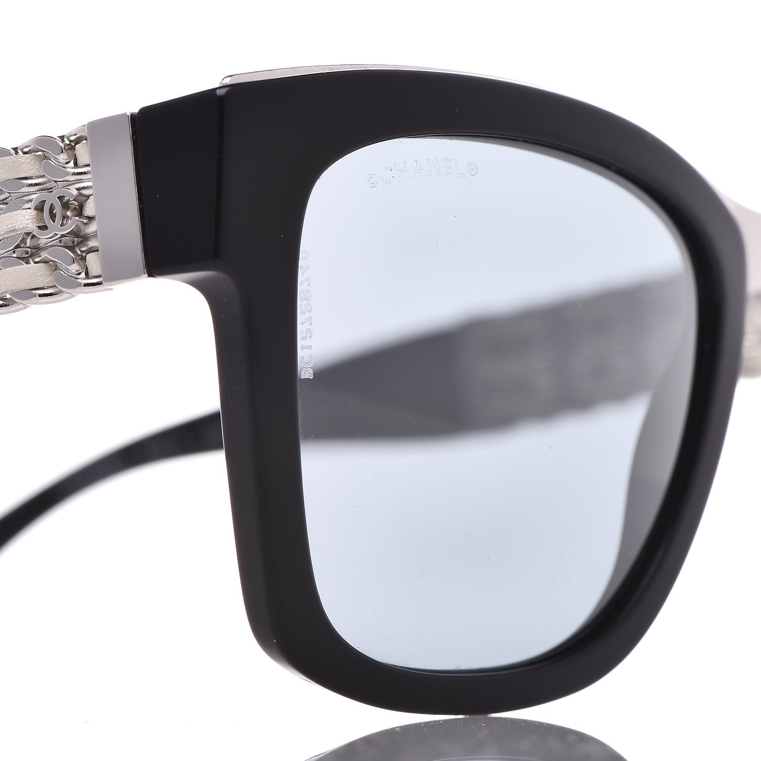 Chanel Square Chain Sunglasses 5362-Q Black 7 of 8