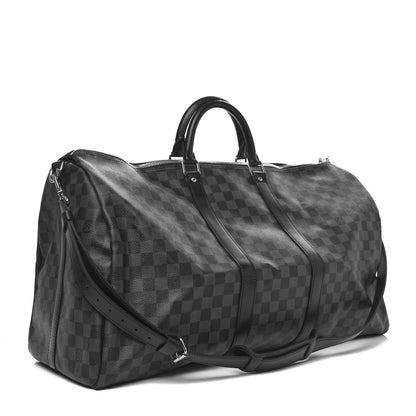 Louis Vuitton Damier Graphite Keepall Bandouliere 55 2 of 9