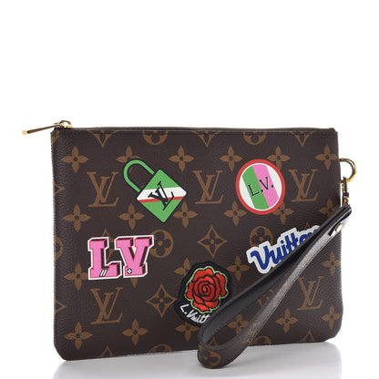 Louis Vuitton Monogram Travel Stickers City Pouch 3 of 7