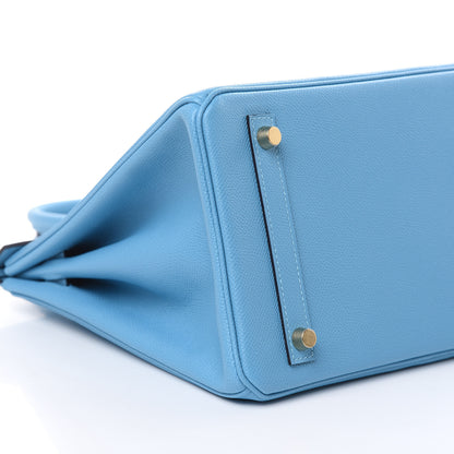 Hermes Epsom Birkin 30 Bleu Du Nord 27 of 30
