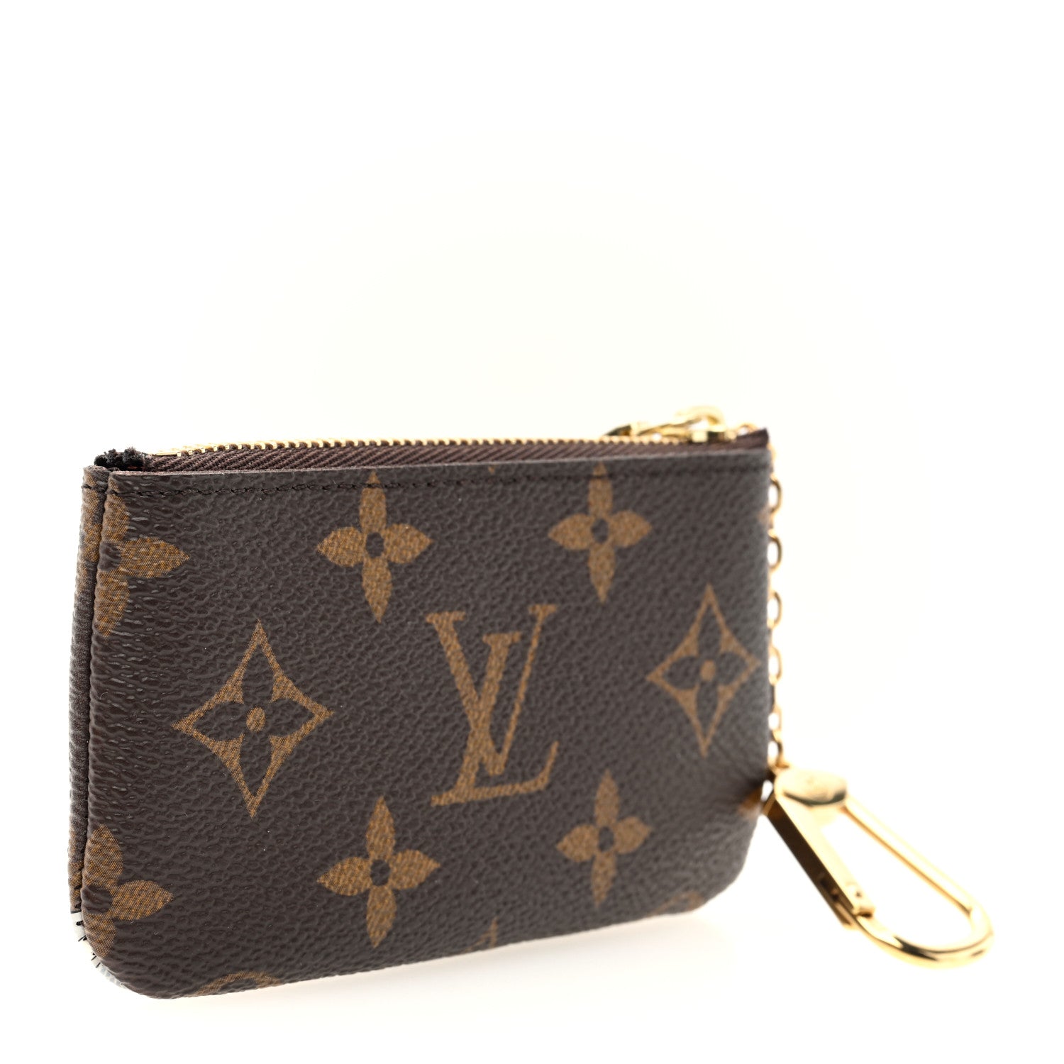 Louis Vuitton Monogram 2022 Christmas Animation Paris Key Pouch Pink 2 of 6