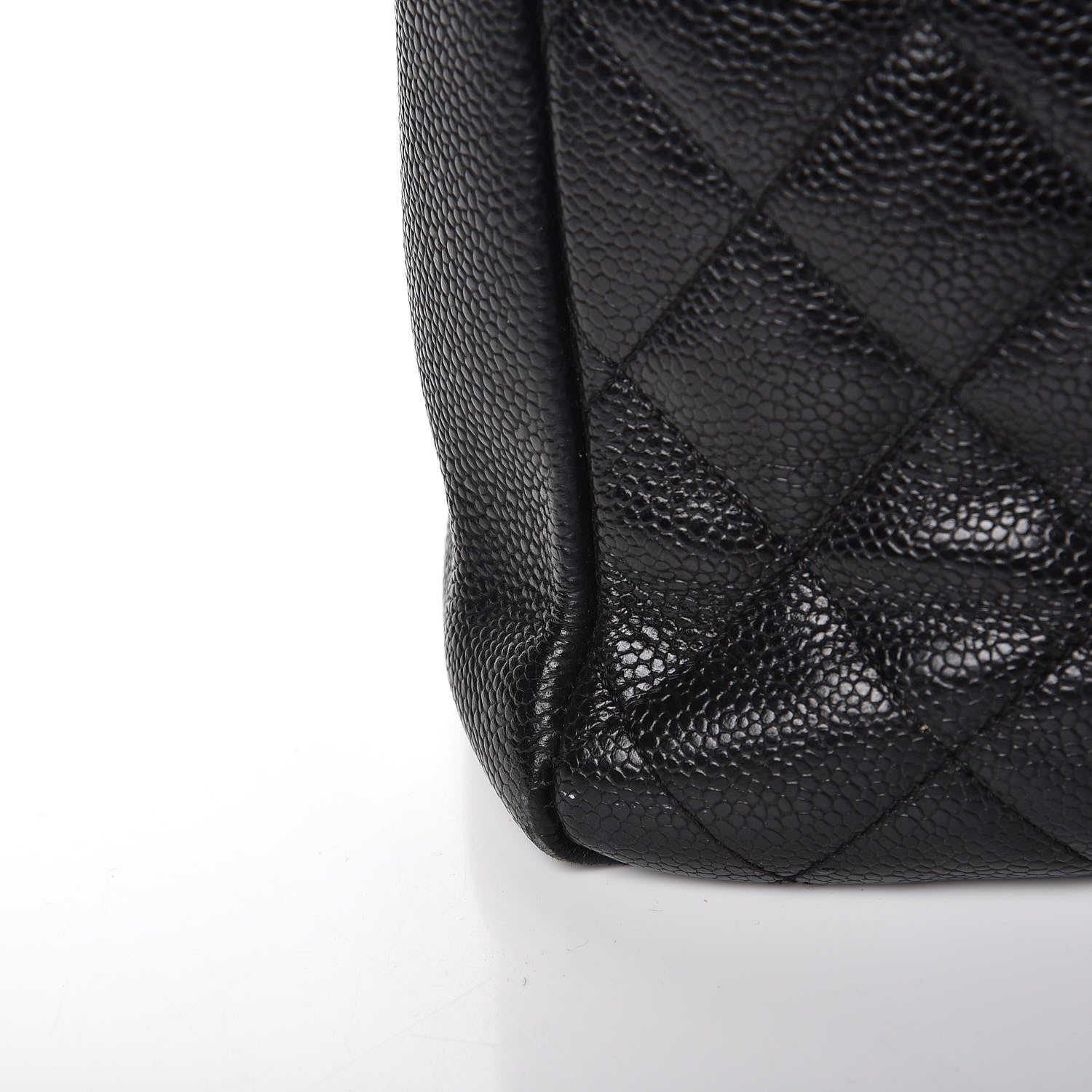 Chanel Caviar Quilted Grand Shopping Tote GST Black 9 of 14