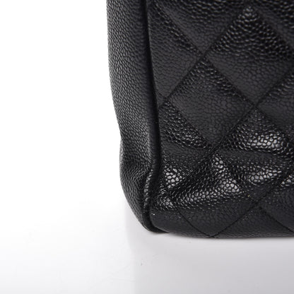 Chanel Caviar Quilted Grand Shopping Tote GST Black 9 of 14