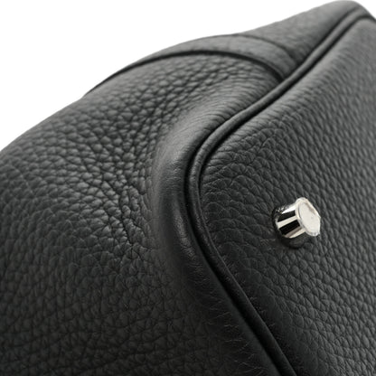 Hermes Taurillon Clemence Picotin Lock 22 MM Black 10 of 14