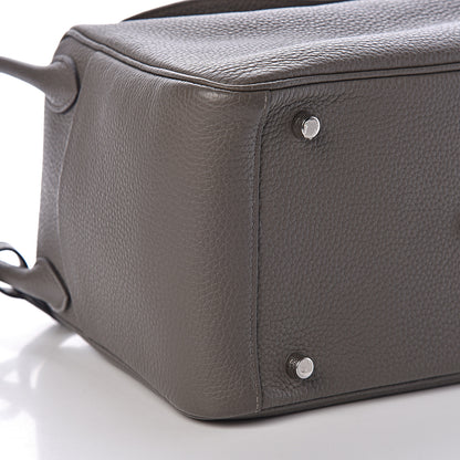 Hermes Taurillon Clemence Lindy 30 Etain 9 of 11