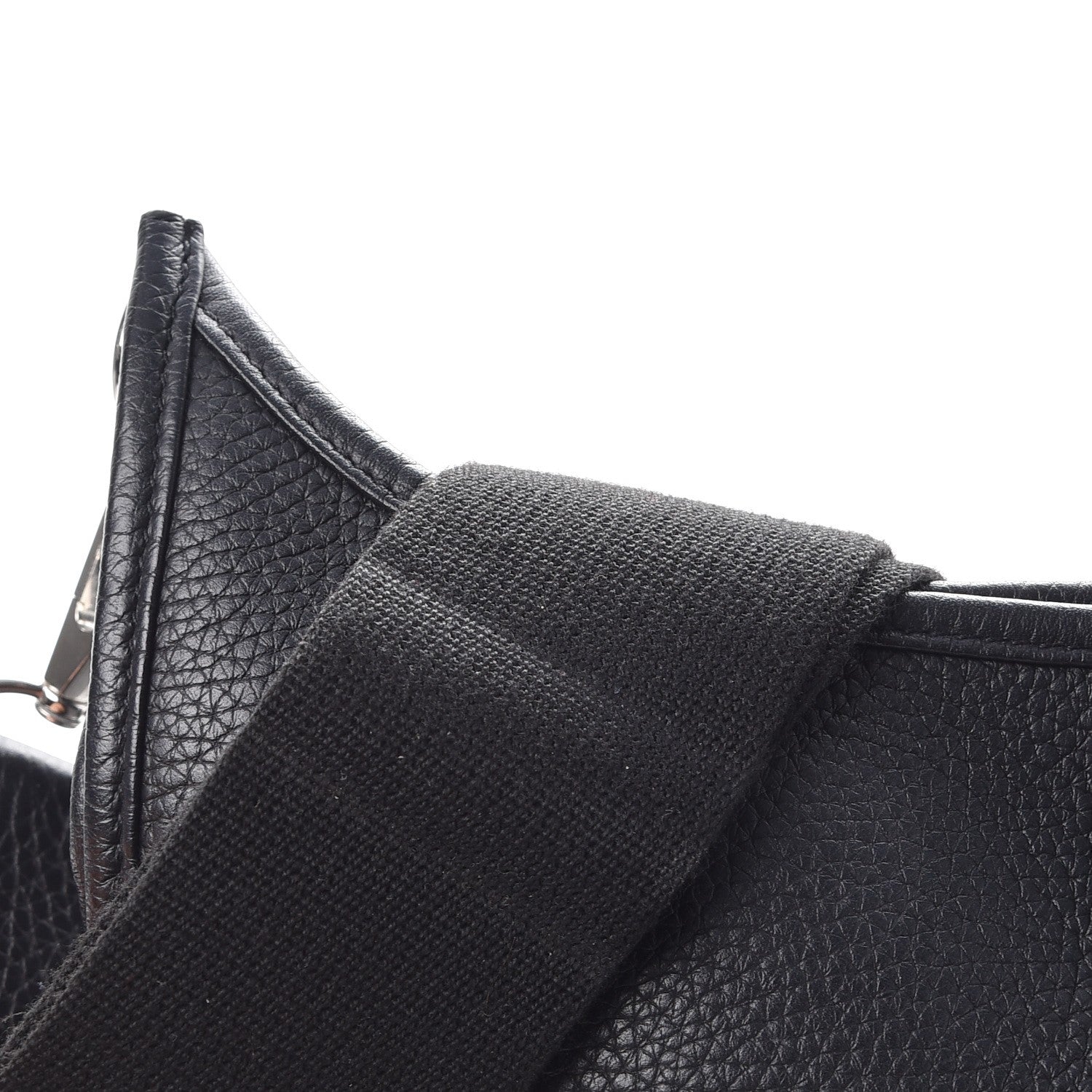 Hermes Taurillon Clemence Evelyne III PM Black 8 of 9