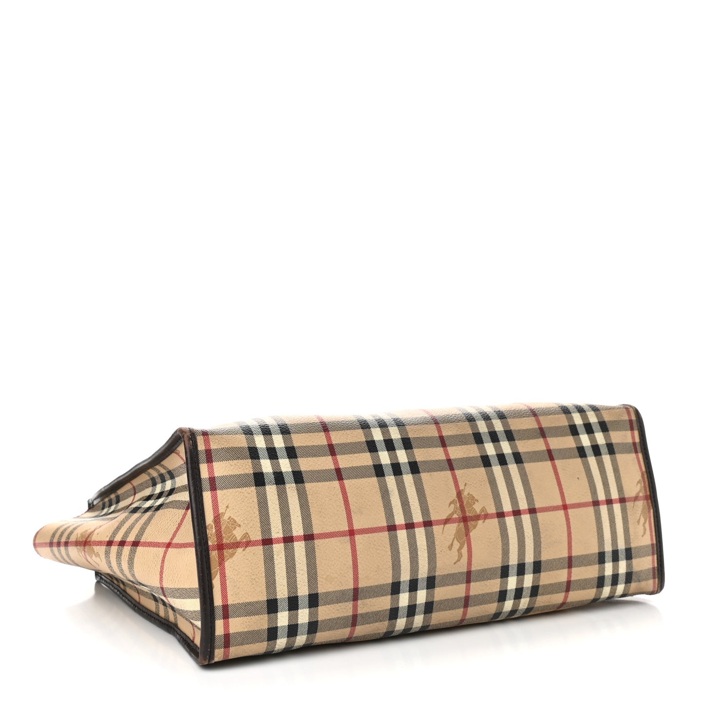 Haymarket Check Tote Chocolate