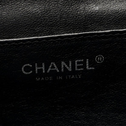 Chanel Patent Quilted Clutch with Chain Flap Black 6 of 10