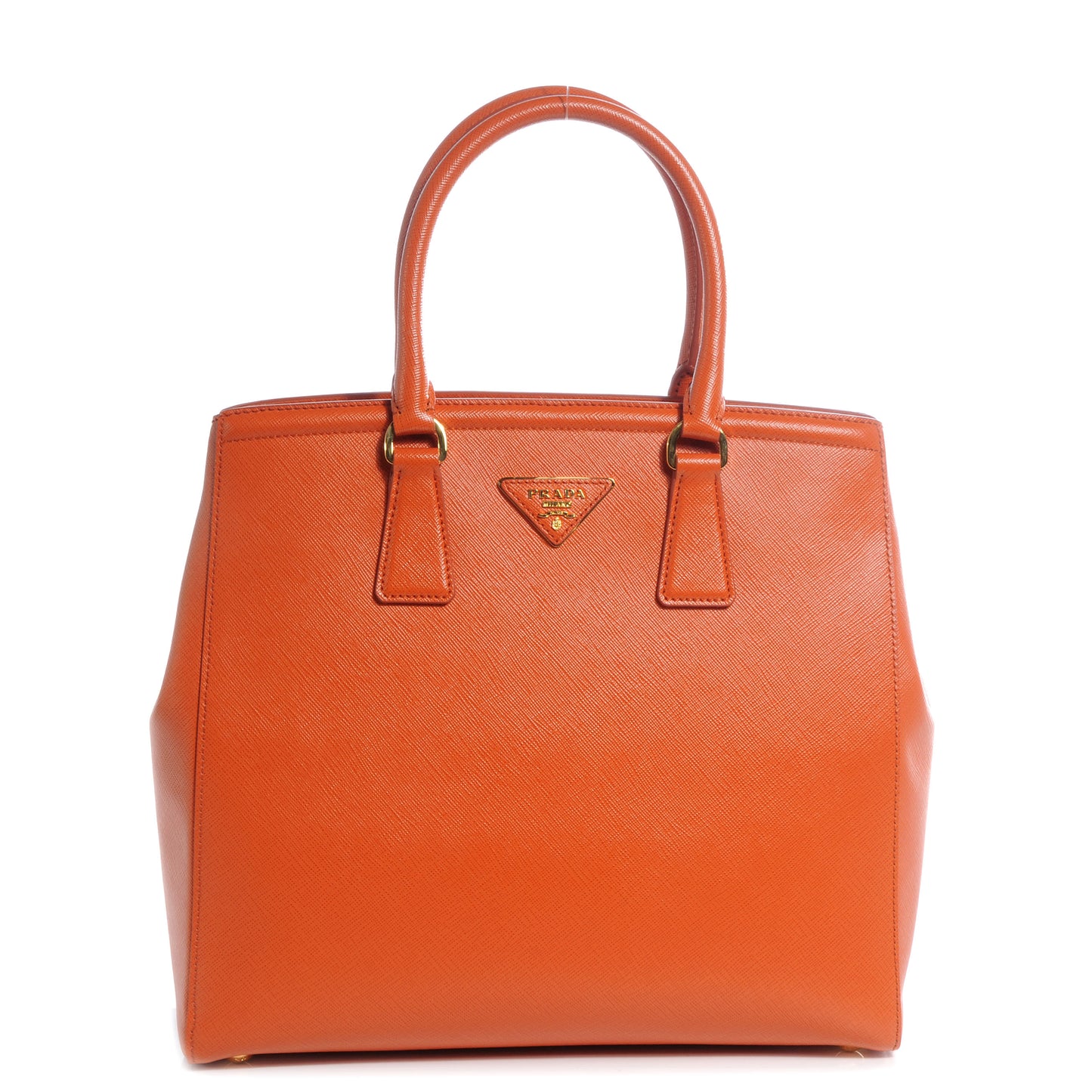 Saffiano Lux Parabole Tote Papaya