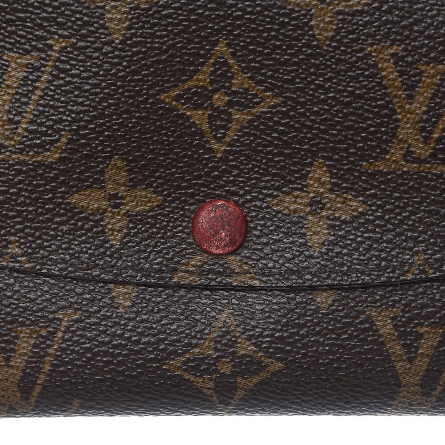 Monogram Emilie Wallet Red