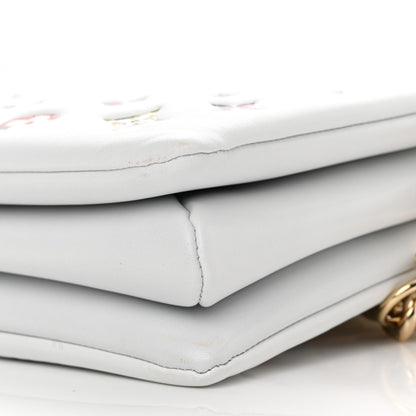 Louis Vuitton Lambskin Embossed Monogram LV Garden Coussin PM Cream 11 of 11