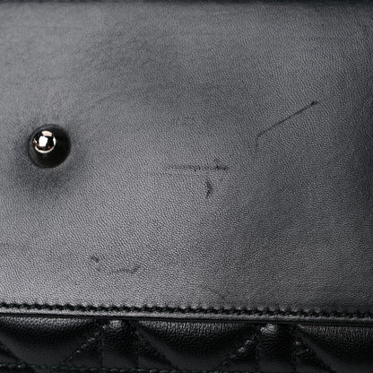 Christian Dior Lambskin Cannage Large Lady Dior Black 13 of 21