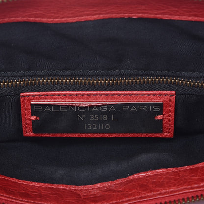 Balenciaga Agneau Classic Hardware Work Rouge Coquelicot 6 of 7