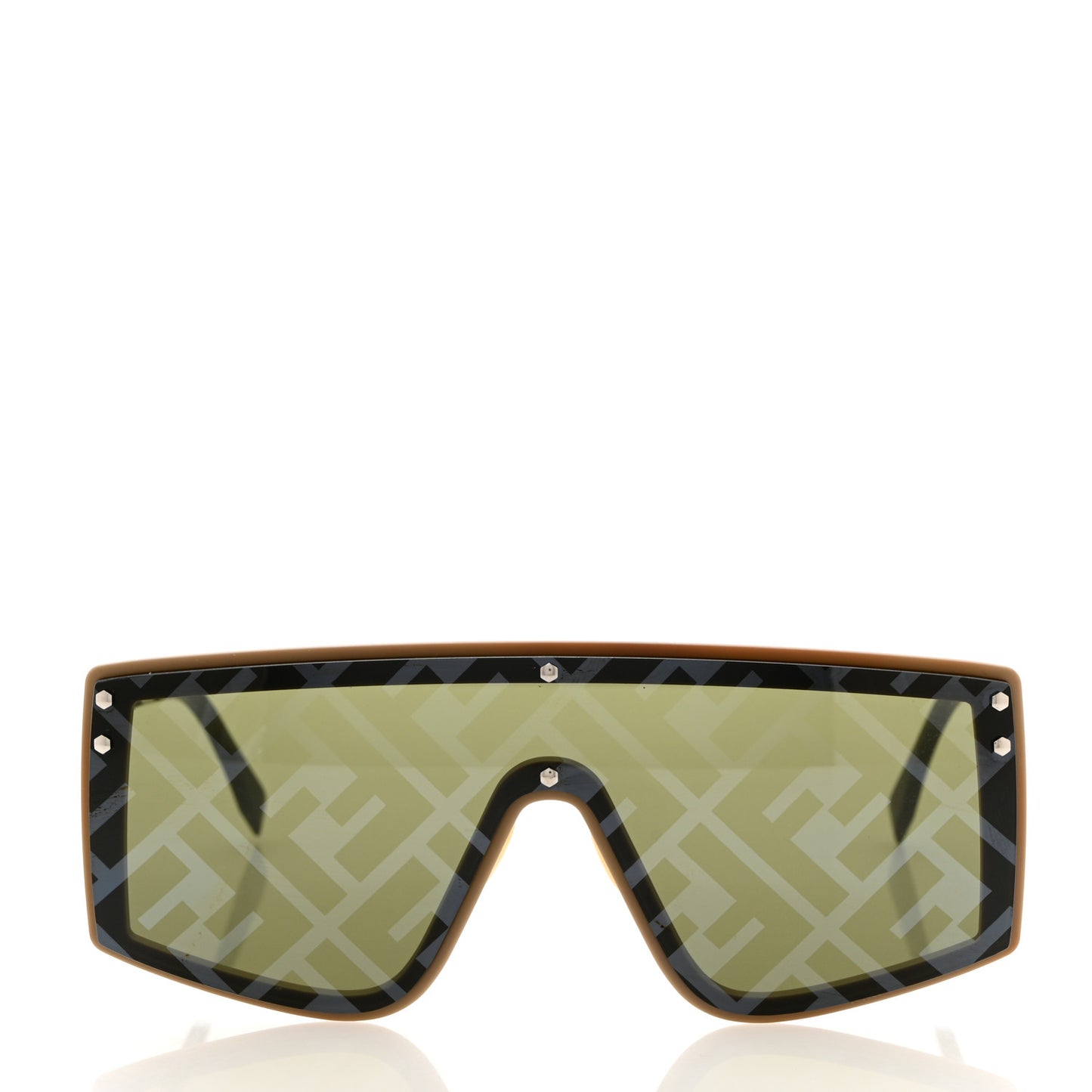 FF Shield Sunglasses FF M0076/G/S Brown