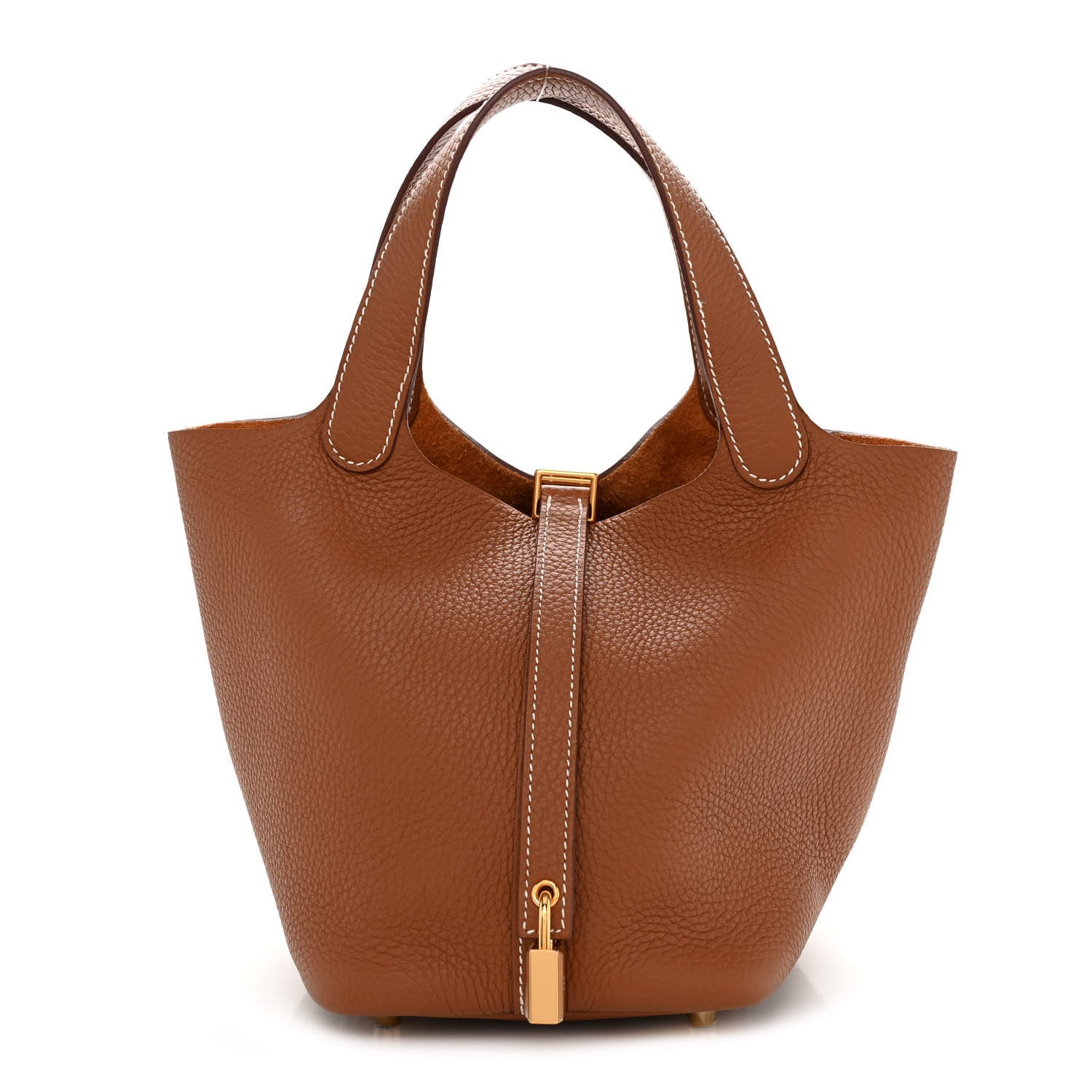 Hermes Taurillon Clemence Picotin Lock 18 PM Gold 1 of 11